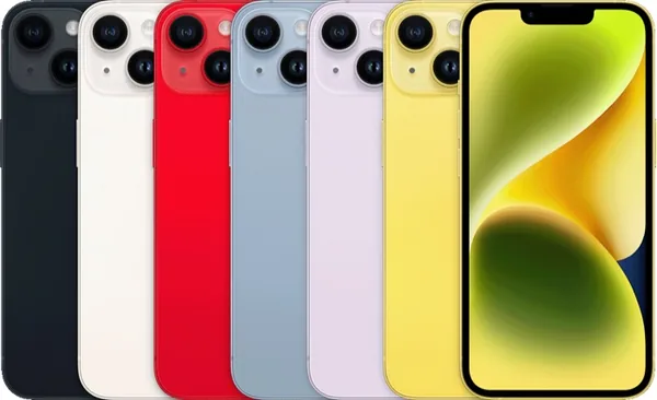 iPhone 14 representative model range