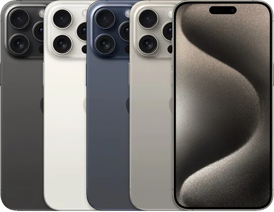 iPhone 15 Pro Max representative model range